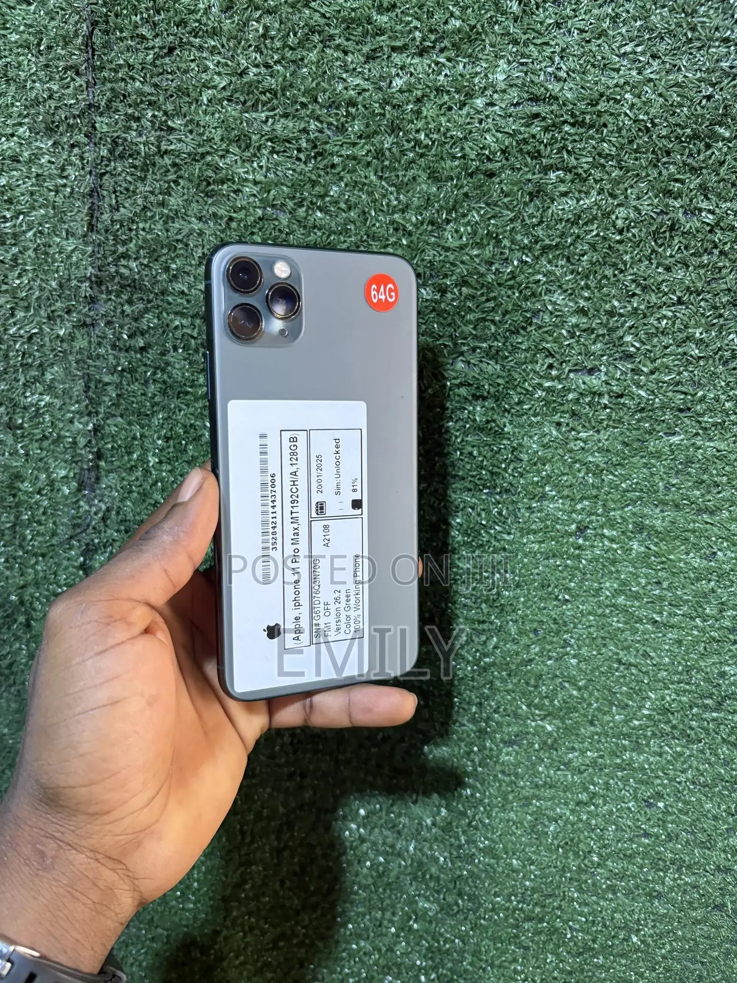 Apple iPhone 11 Pro Max 64 GB Blue