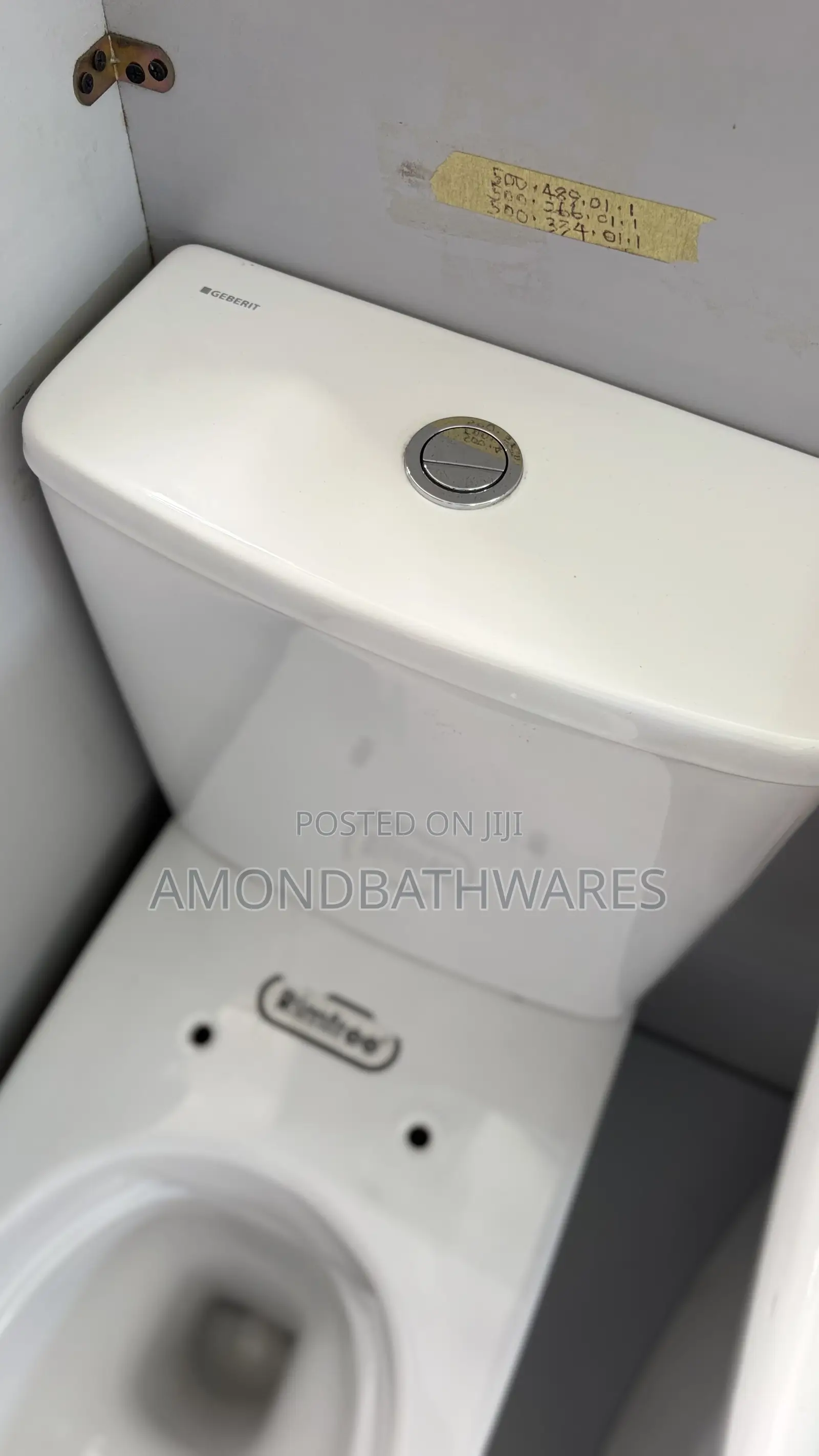 Geberit Seat and Tank Wc (Square)