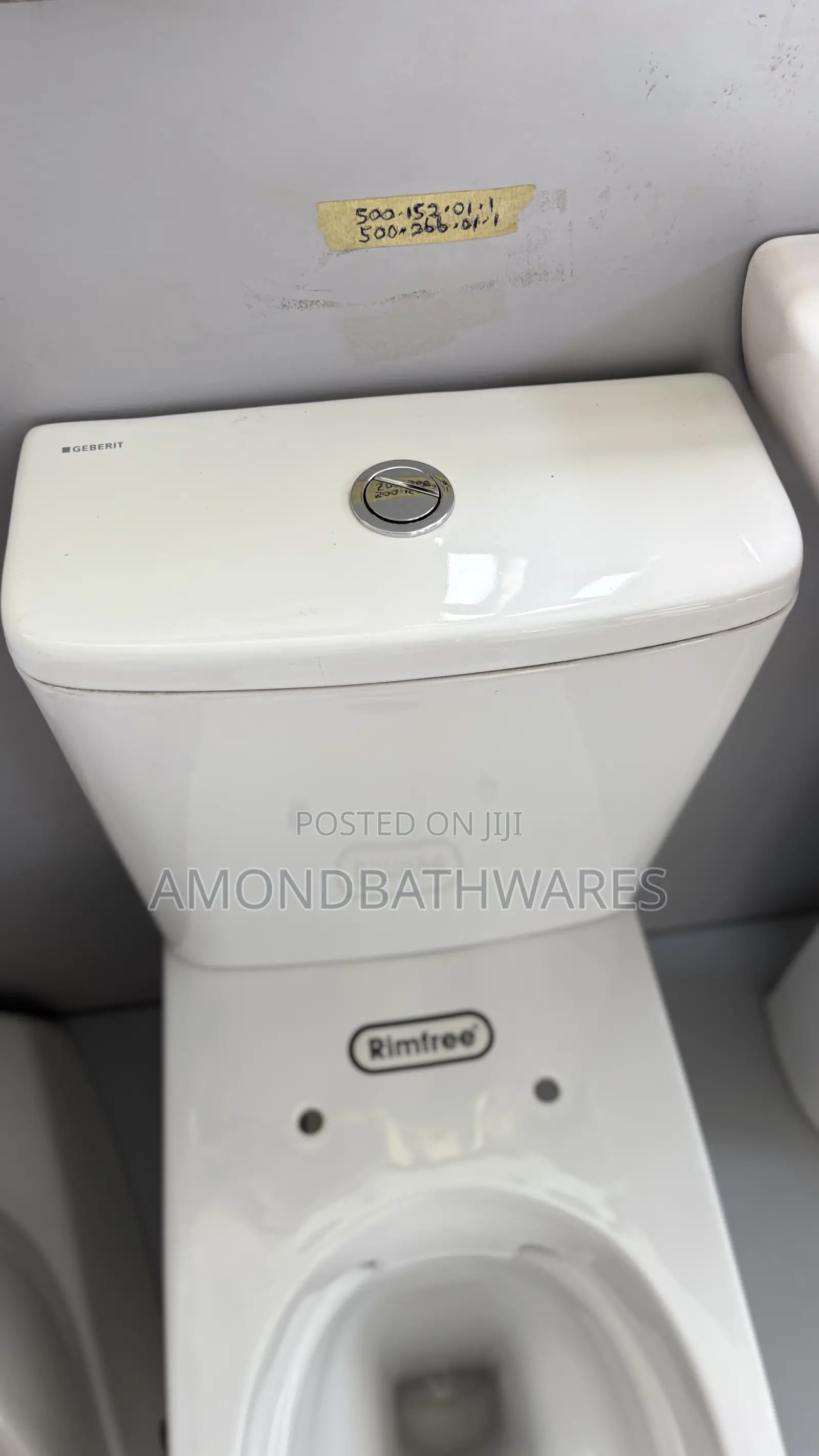 Rimfree Geberit Water Cistern