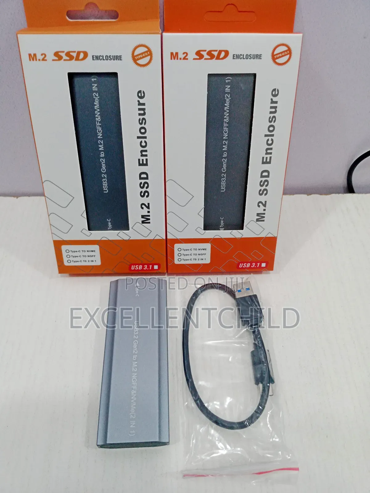 Type-c Ssd Nvme/Ngff M.2 Enclosure 3.1 Gen