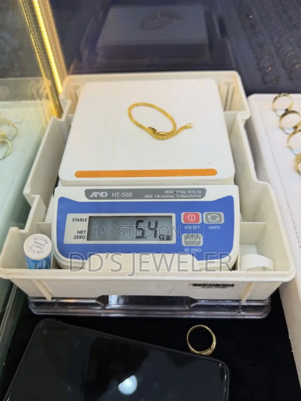 21 Karat Gold Bracelet.