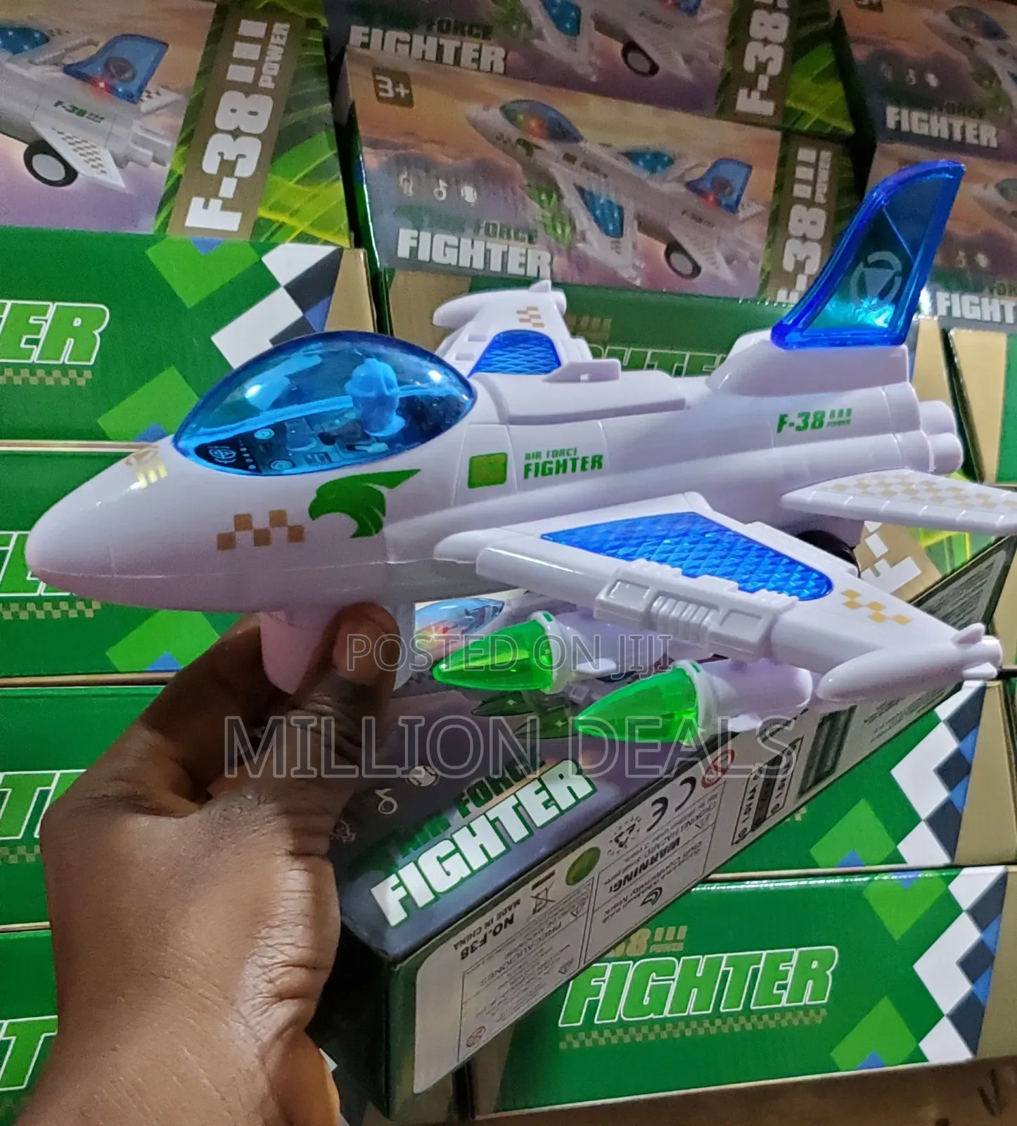 Unique Cool Kids Aeroplane Toy Ages 3+