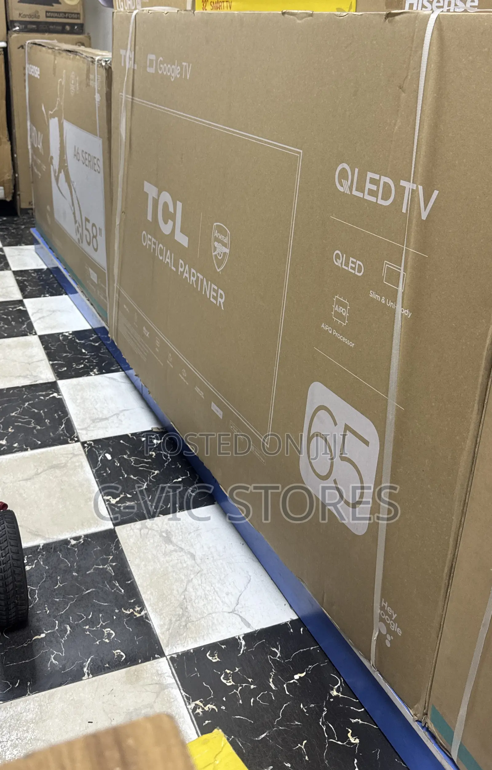 TCL 65-Inch Qled Google Tv