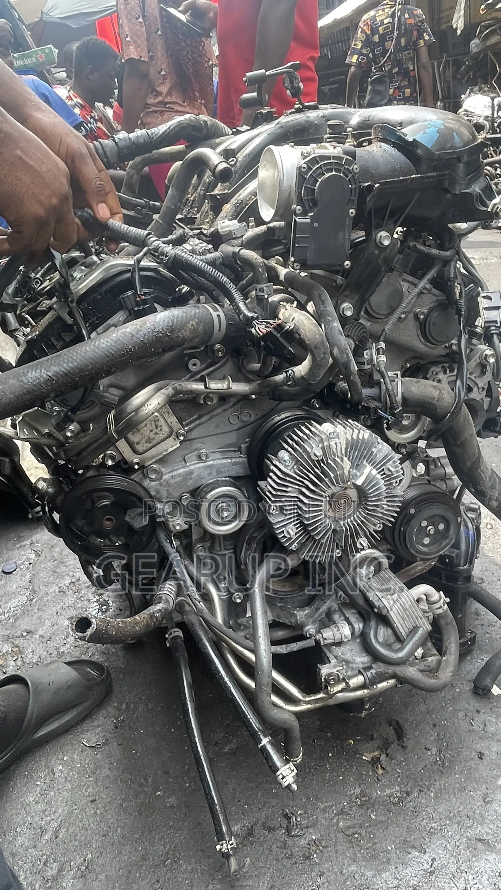 Complete Engine For Toyota Tacoma 2018 3.5l V6 (2gr-fks)