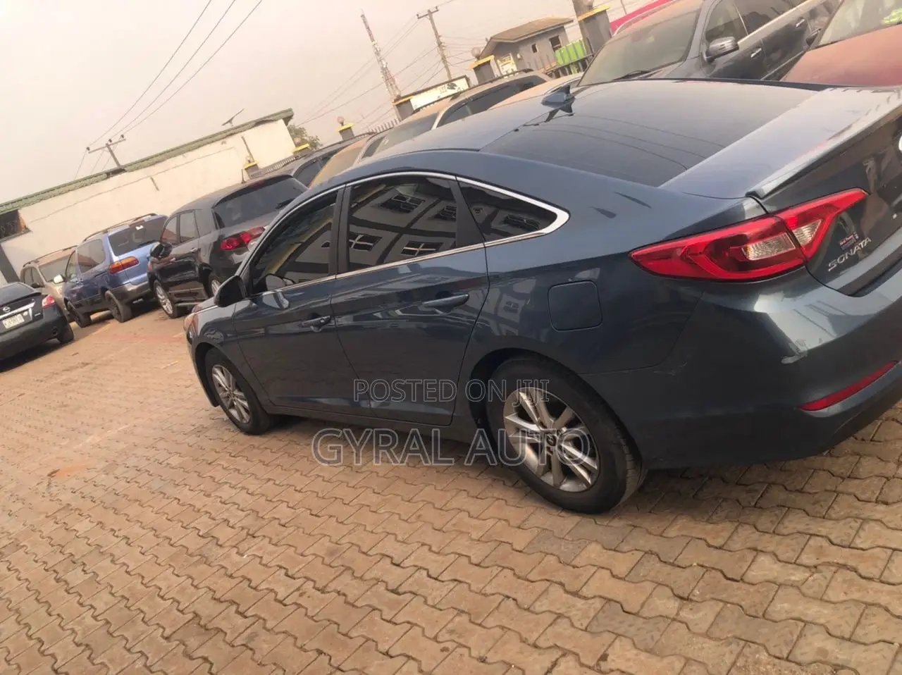 Hyundai Sonata Sport Sedan FWD (2.4L 4cyl 6A) 2017 Blue