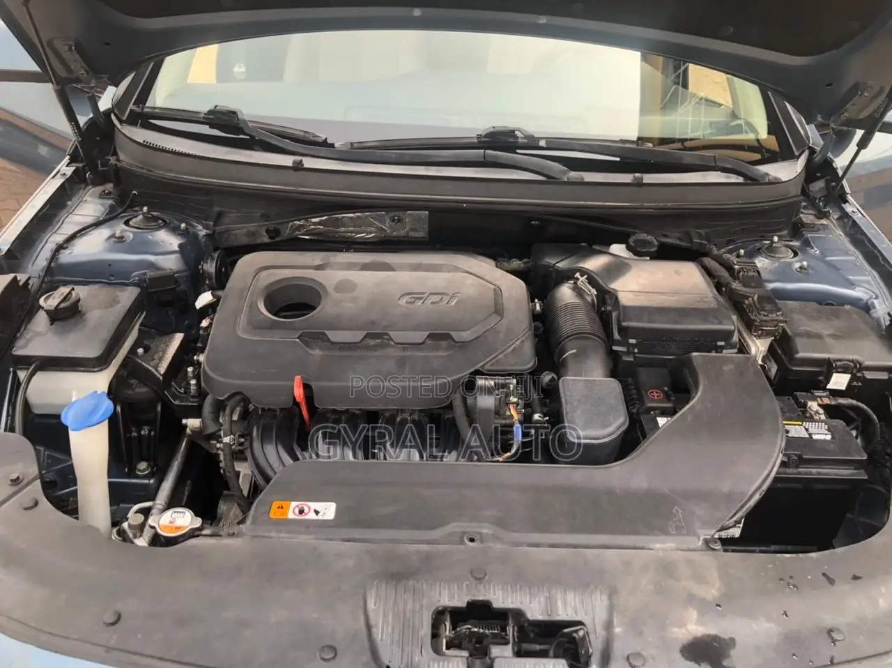 Hyundai Sonata Sport Sedan FWD (2.4L 4cyl 6A) 2017 Blue