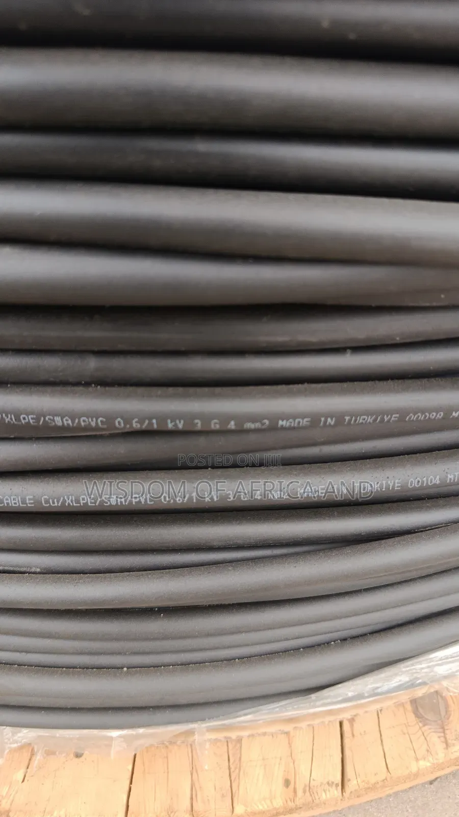 6mm 4core Armoured Cable