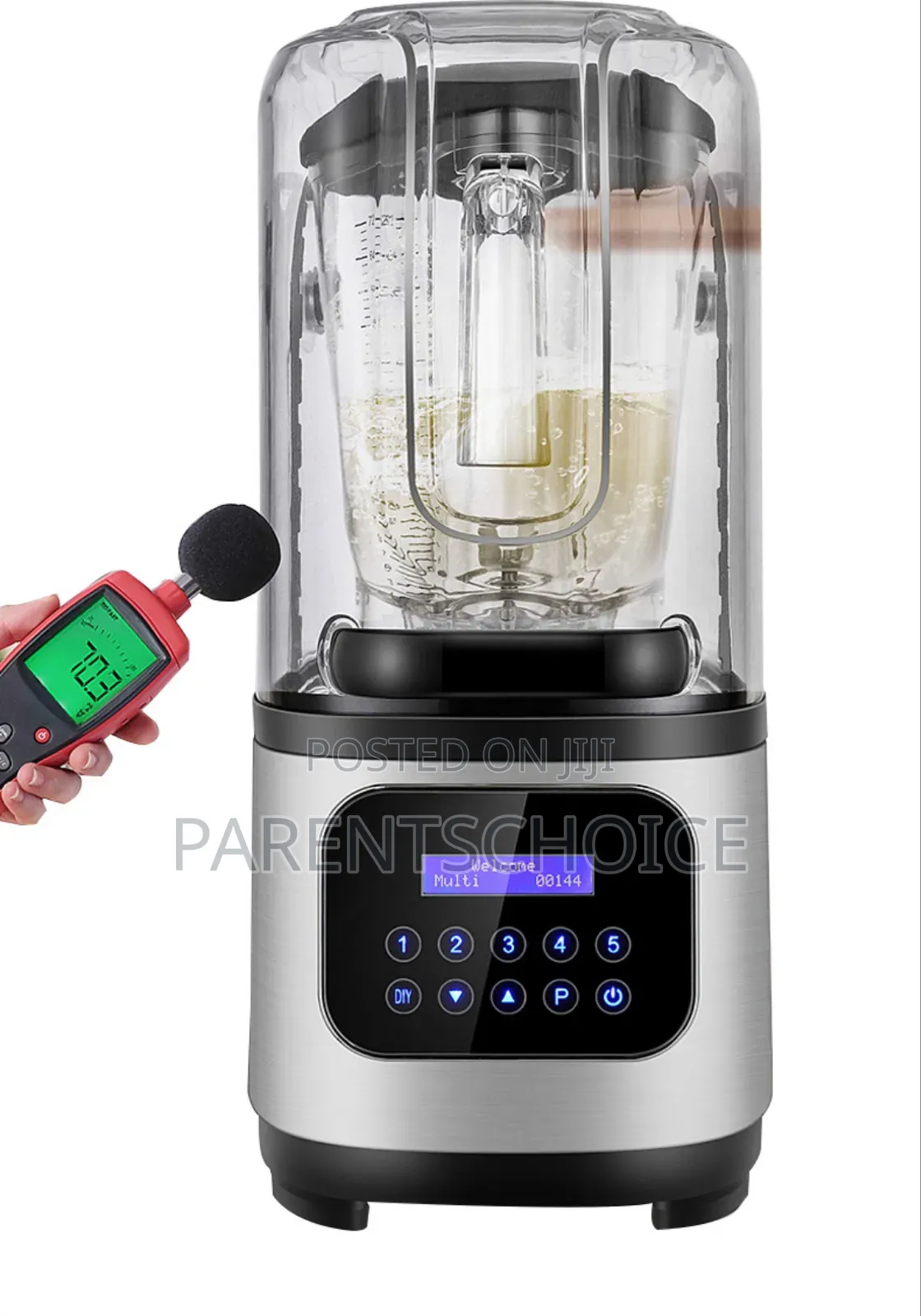 2l Commercial Blender Machine With Soundproof Cover