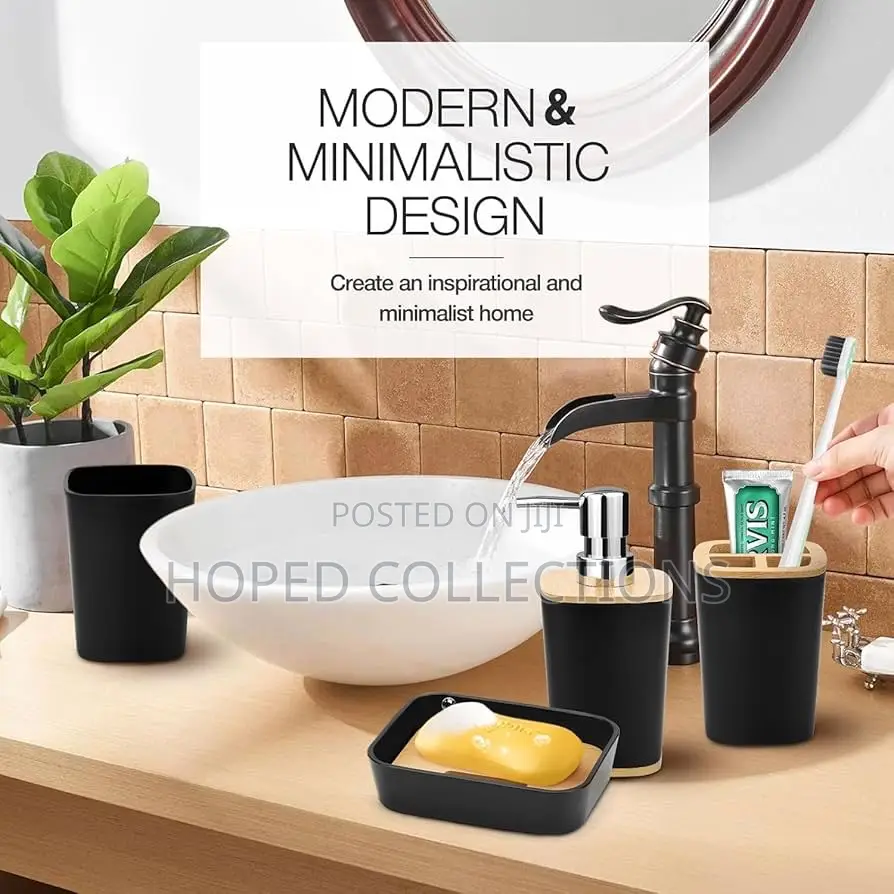 6 PCS Bathroom Set