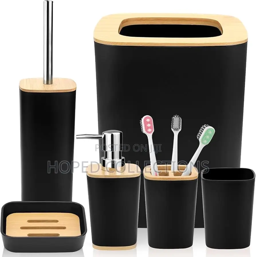 6 PCS Bathroom Set