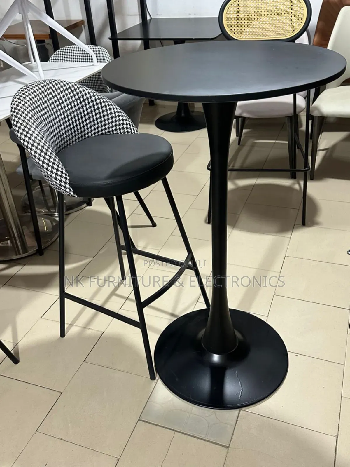 Bar Stool and a Bar Table