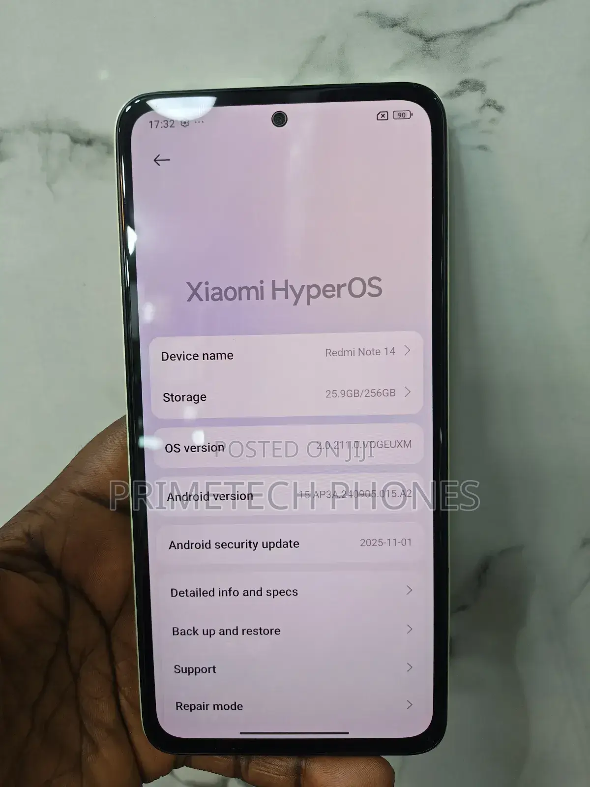 Xiaomi Redmi Note 14 4G 256 GB Green