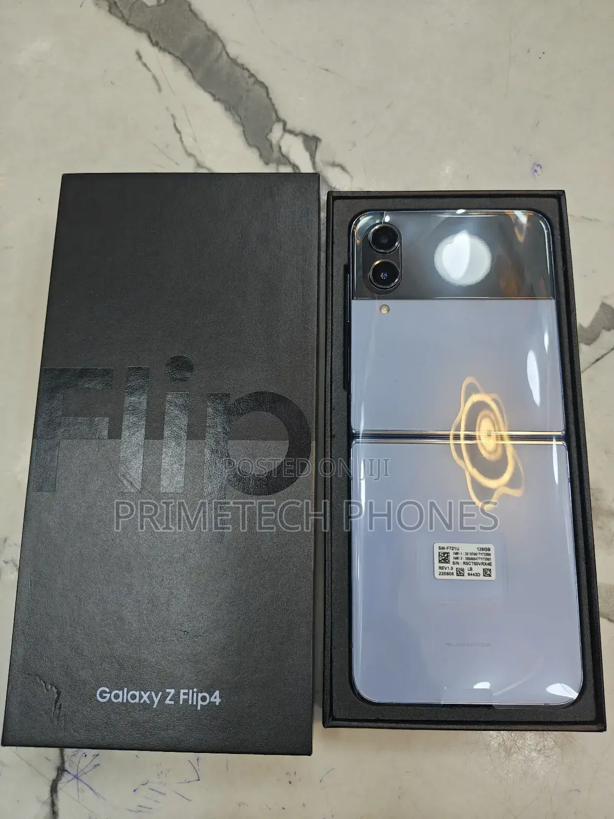 New Samsung Galaxy Z Flip4 256 GB Blue
