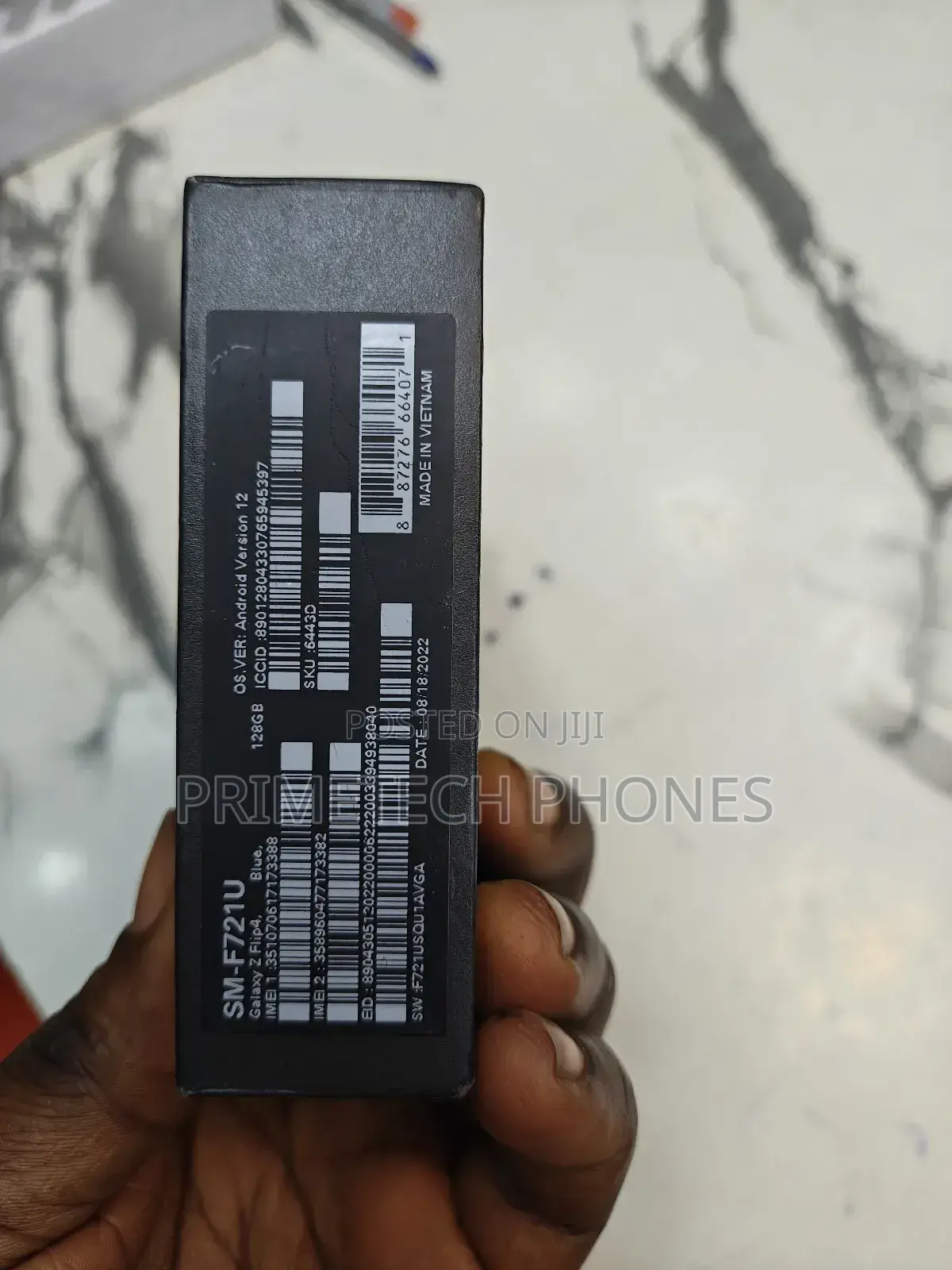 New Samsung Galaxy Z Flip4 256 GB Blue