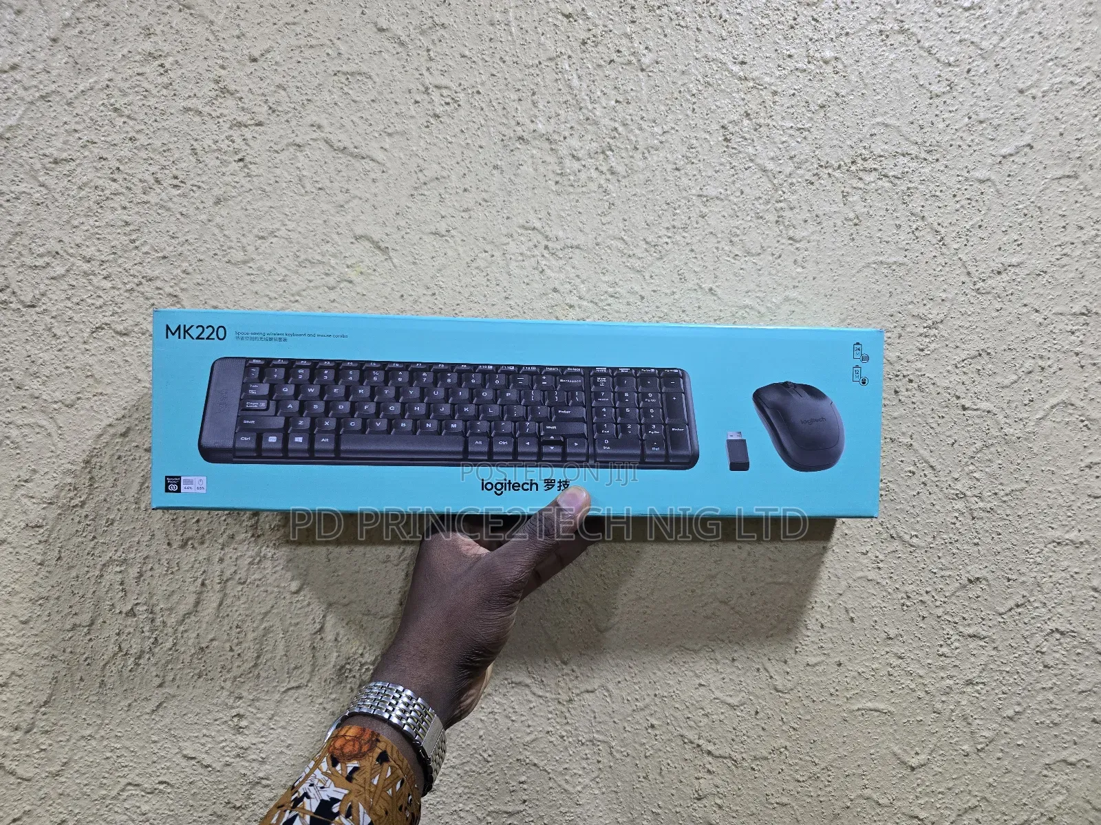 Logitech Mk220 Wireless Keyboard Mouse