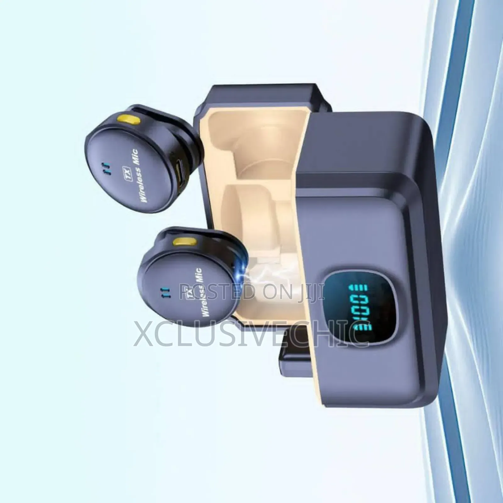 Rechargeable Wireless Dual-vocal Pro Microphone
