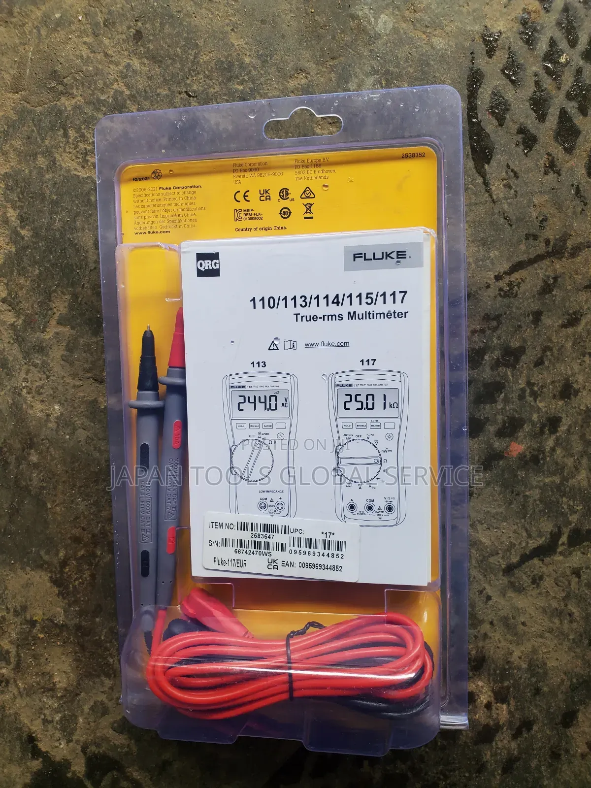 Fluke 117 Electricians Muitmeter
