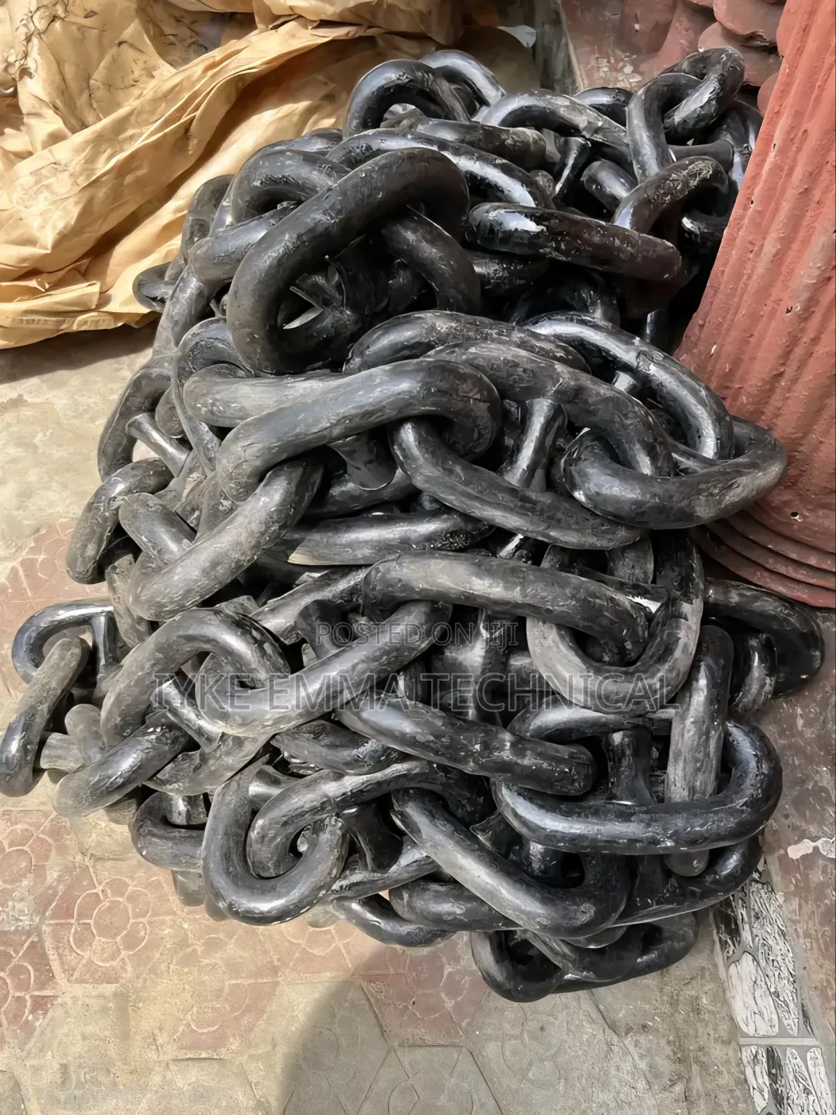 32mm Anchor Chain for Vessel Anchoring Short 27.5mtrs