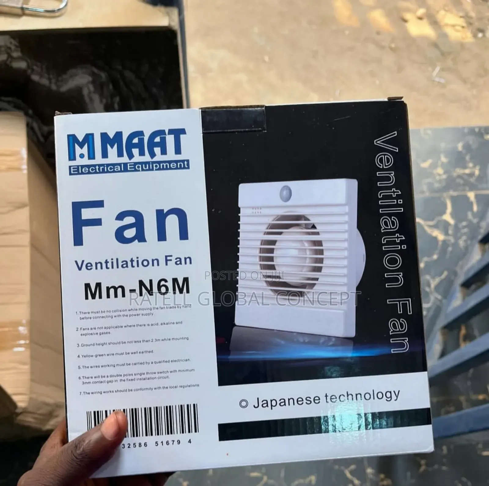 Mmaat Ventilation Extractor Fan