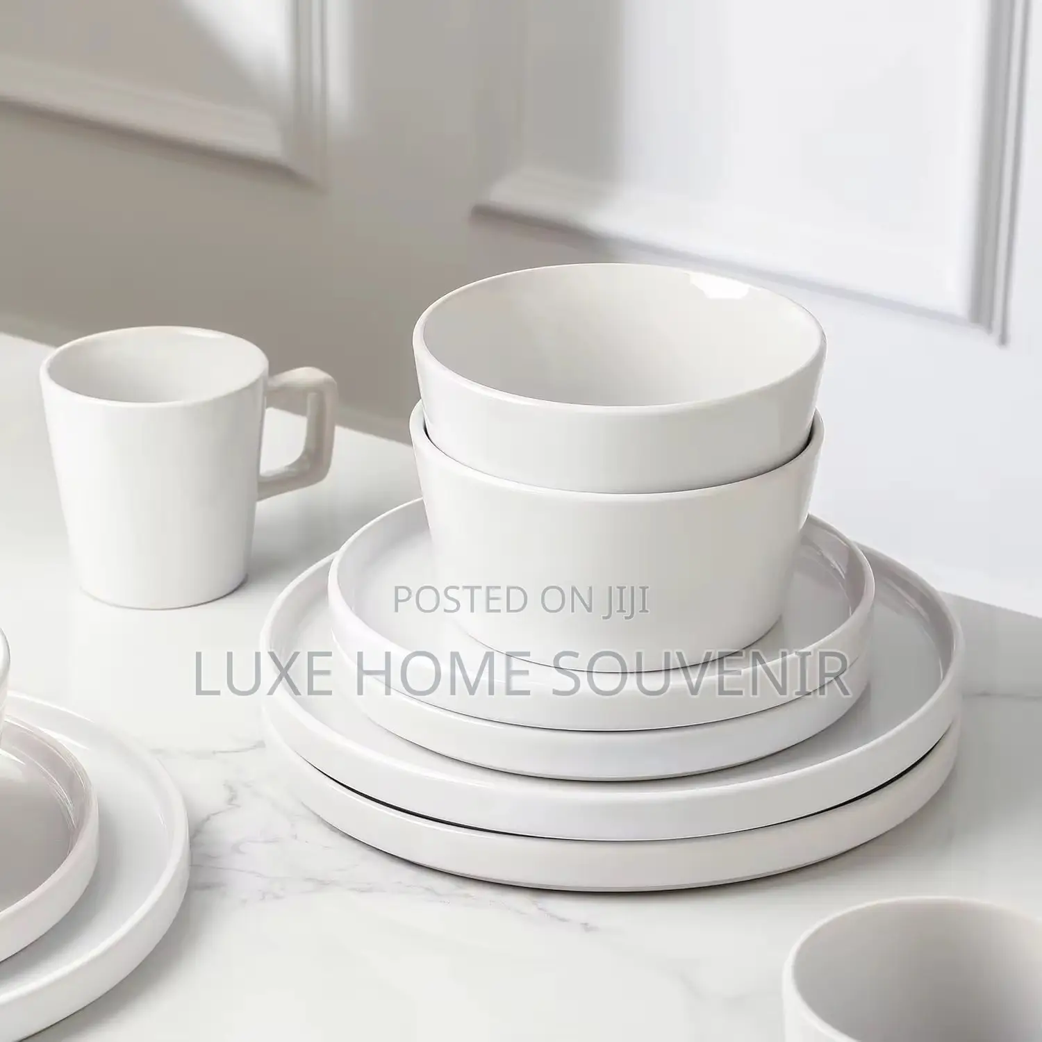 16pcs Stoneware Dinner Set Plate
