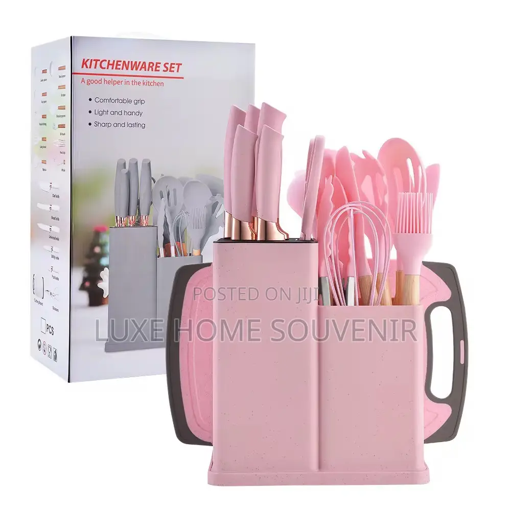 19pcs Kitchen Nonstick Cookware Utensil Set