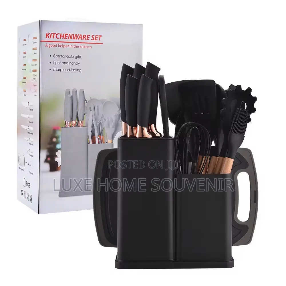 19pcs Kitchen Nonstick Cookware Utensil Set