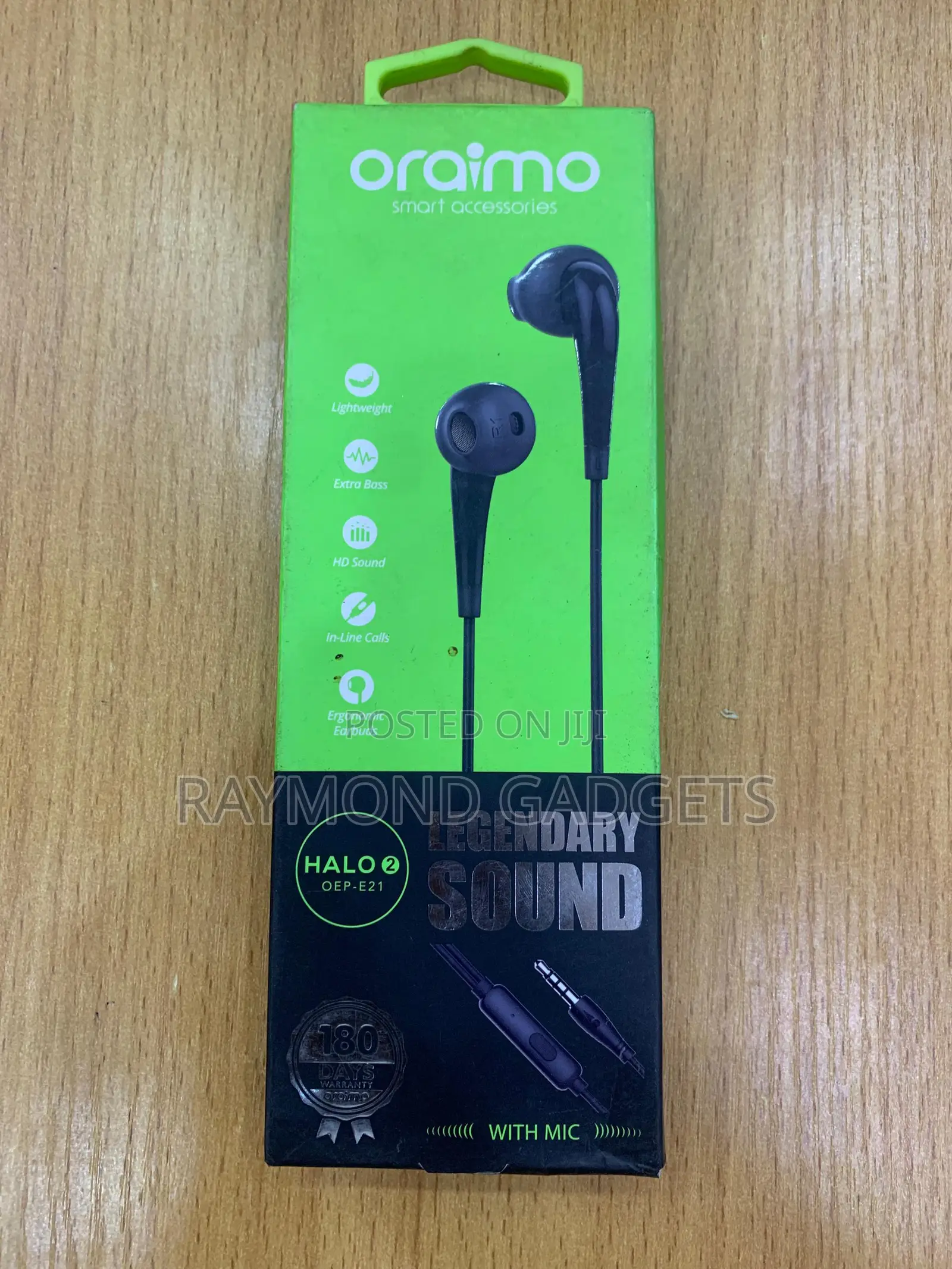 Oraimo Halo 2 Oep-e21 – Deep Bass Wired Earphone