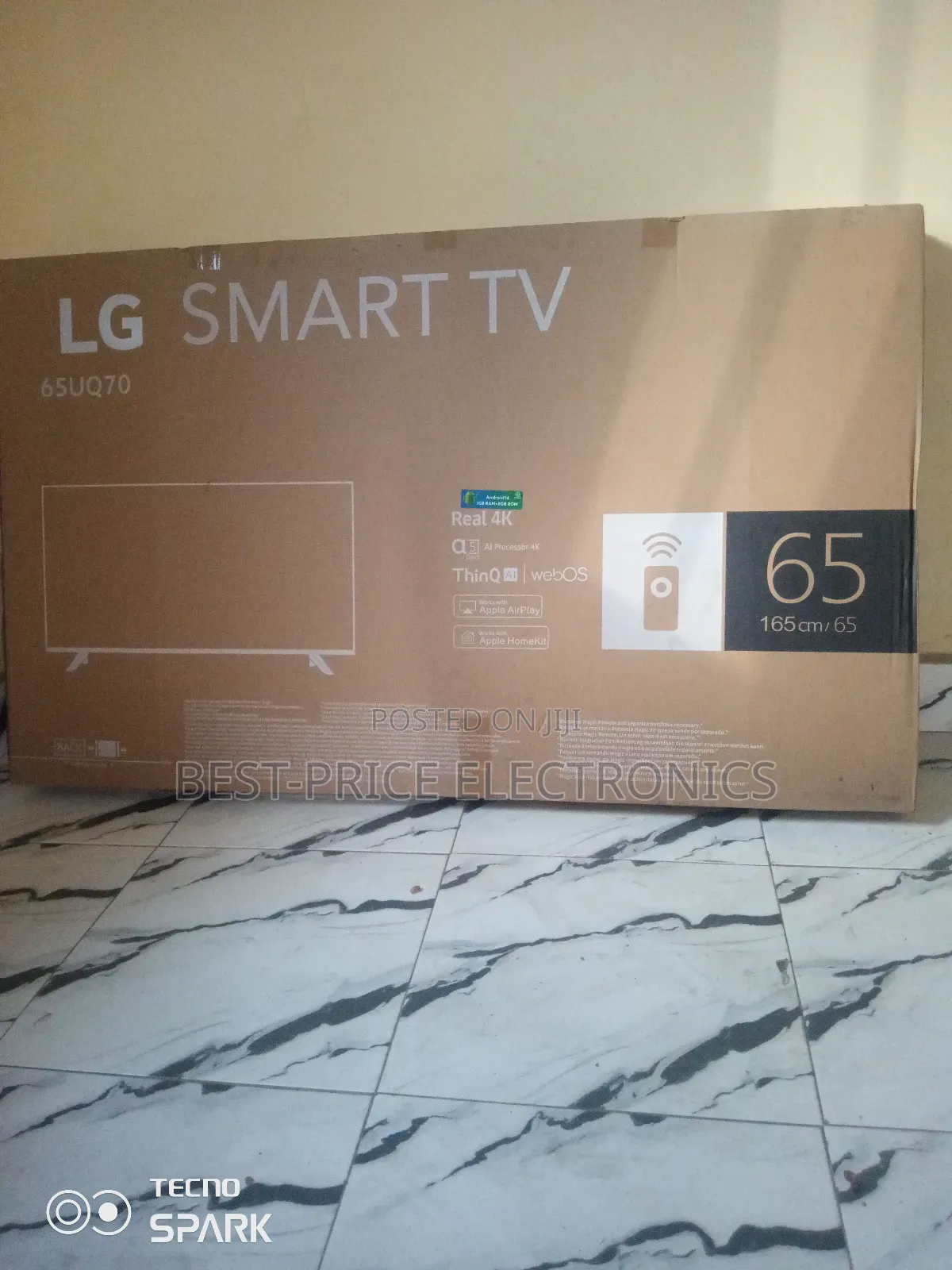 65 Inches With Real 
