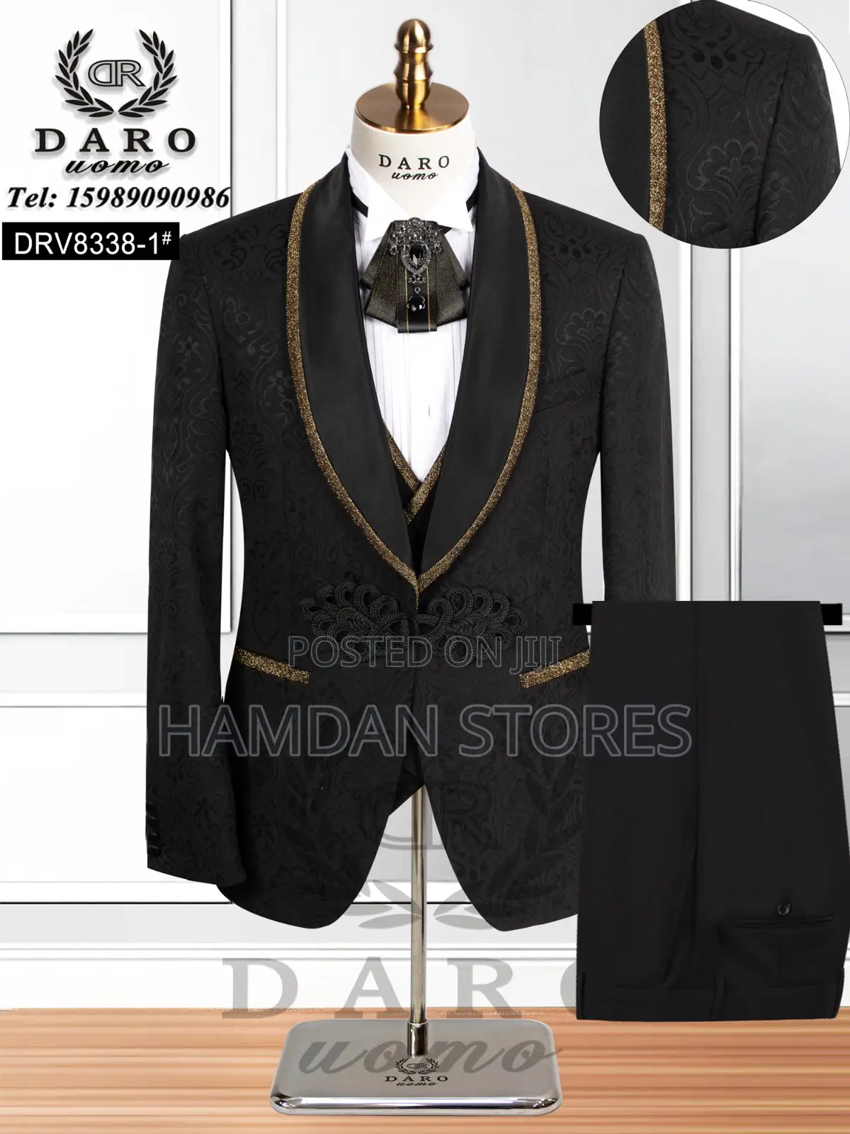 Jacquard Tuxedo Suit