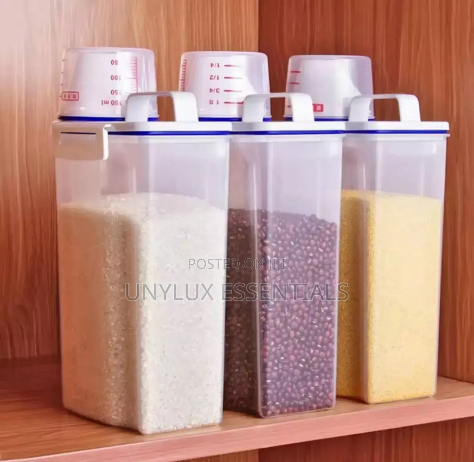 3l Plastic Cereal Dispenser Storage Box