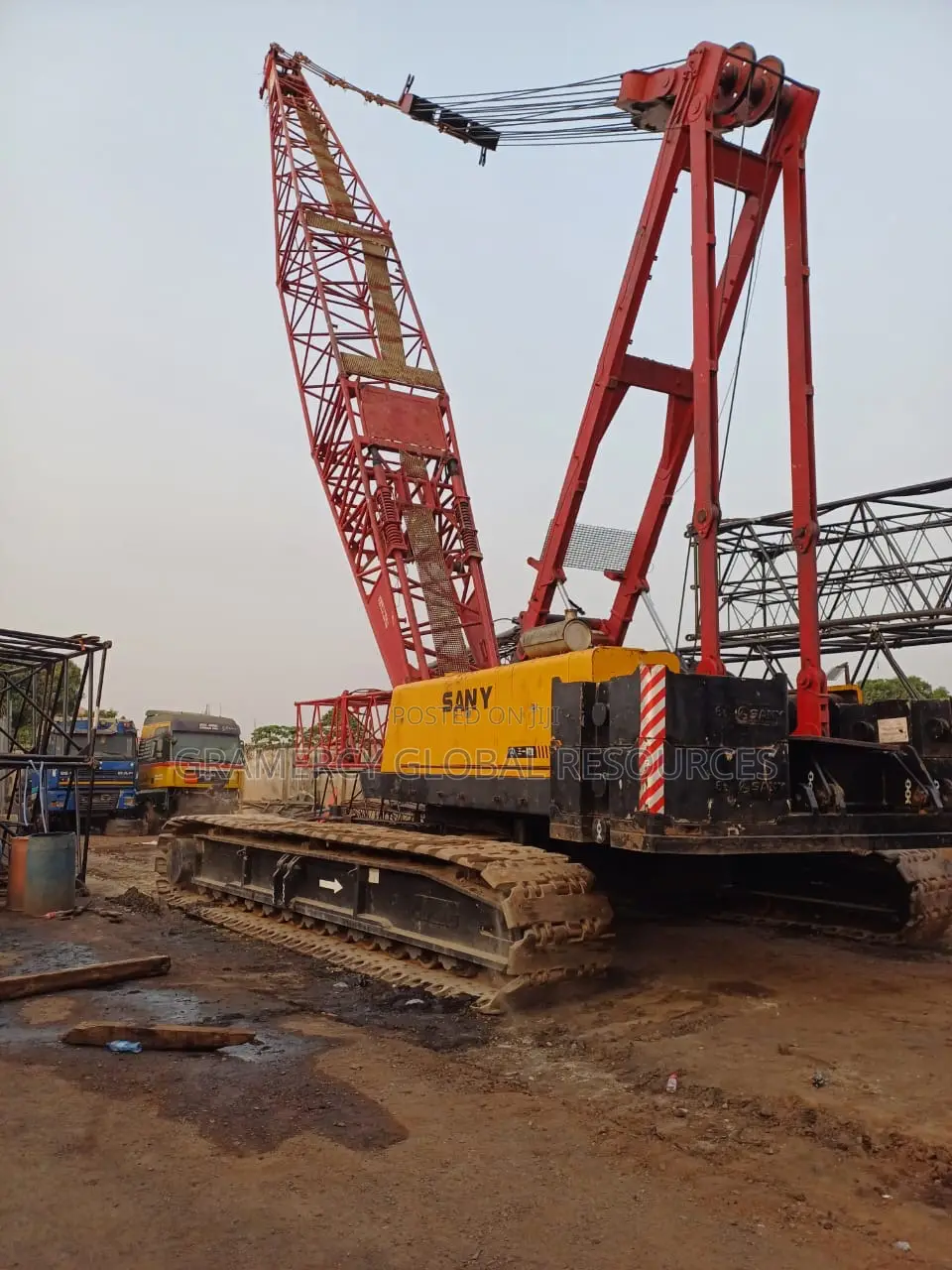 Foreign Used Sany 150 Tons Crawlers Crane for Sale