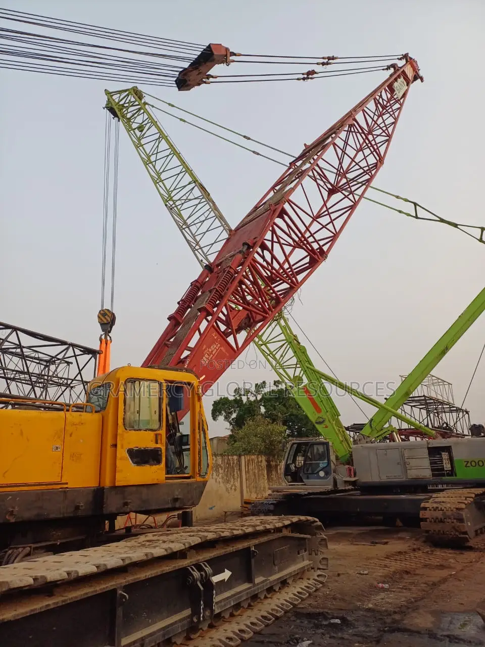 Foreign Used Sany 150 Tons Crawlers Crane for Sale