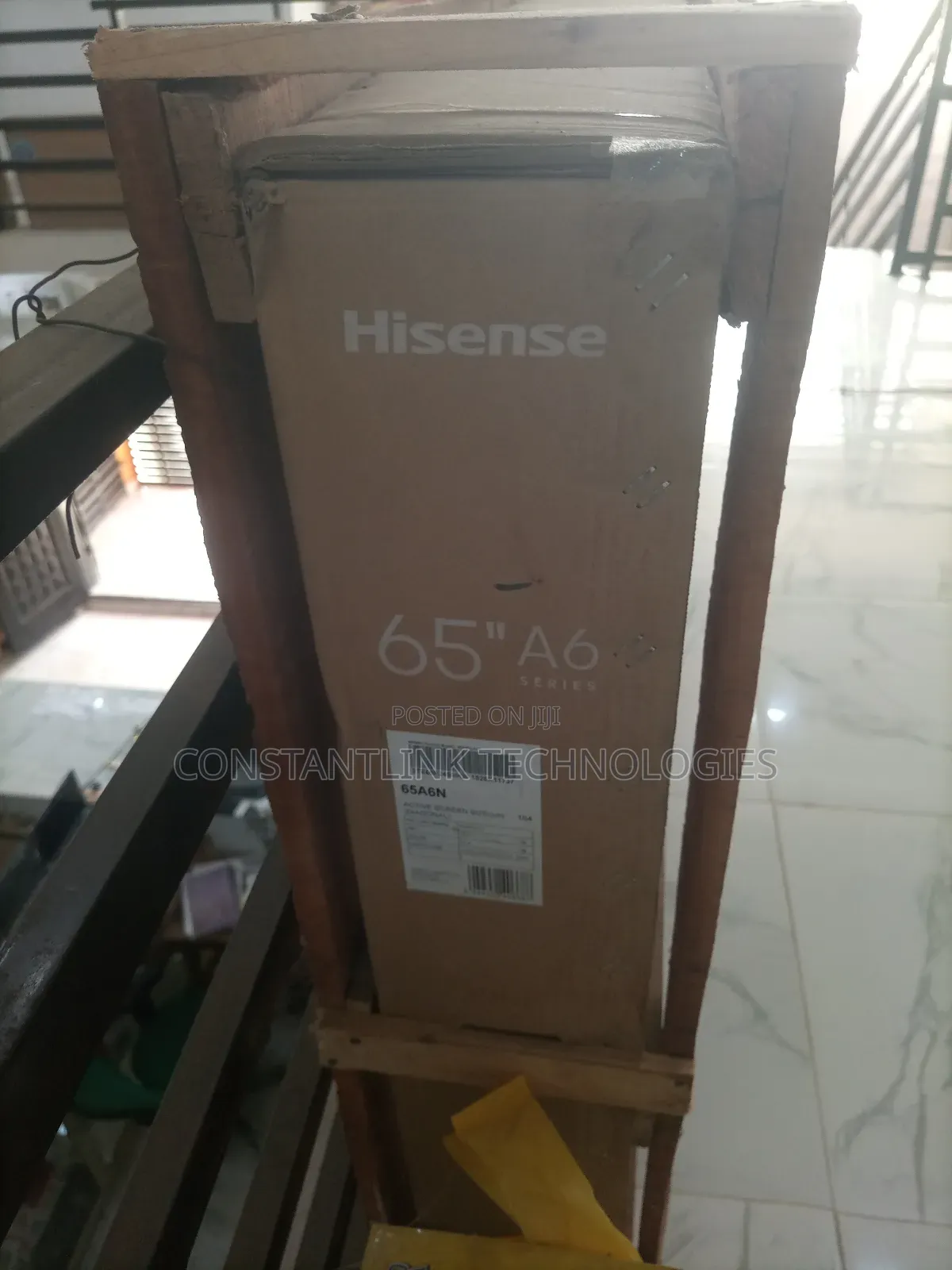 Hisense 65'' A6 Series Uhd Smart Tv +Free Wall Bracket- 65a6k