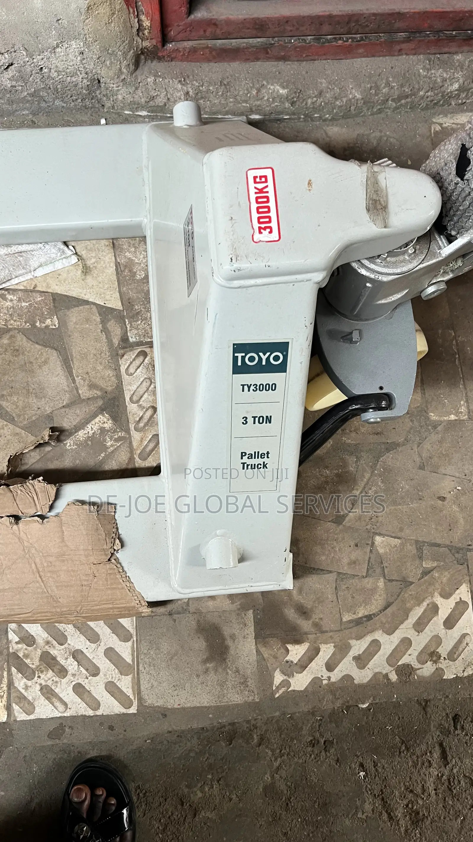 3tons Pallet Truck Toyo 3000kgs Hand Hydraulic Pallet Truck