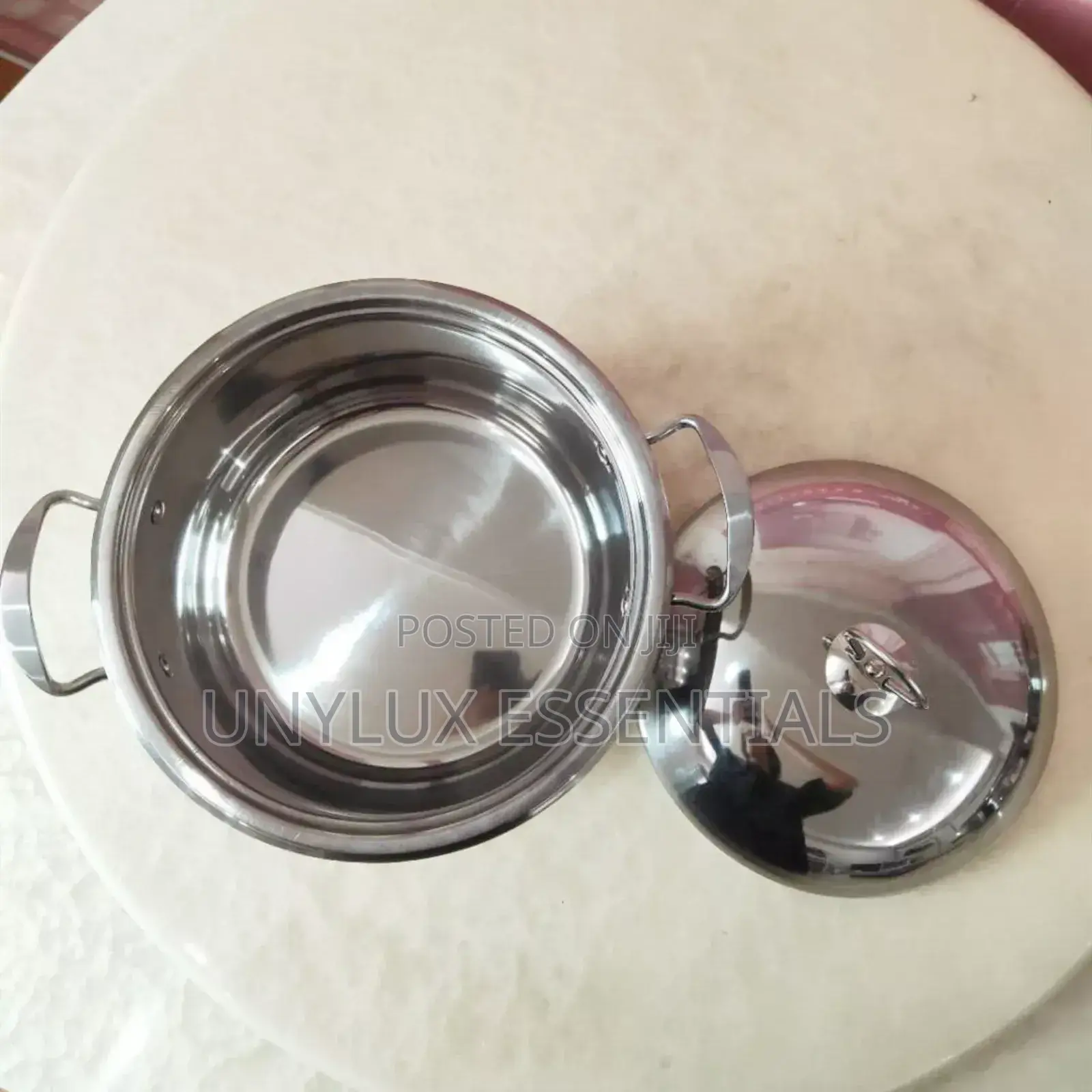 6pcs Stainless Steel Cookware 24/26/28cm