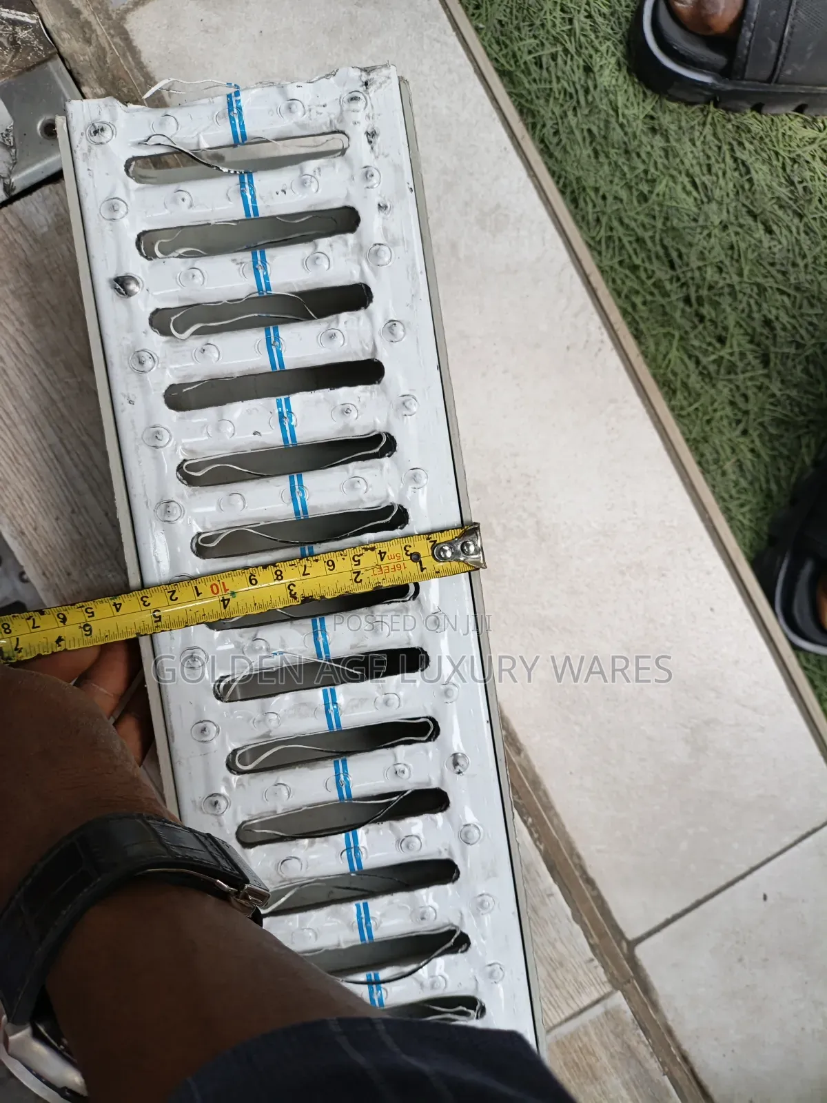 50cm Steel Top Compound Floor Drain