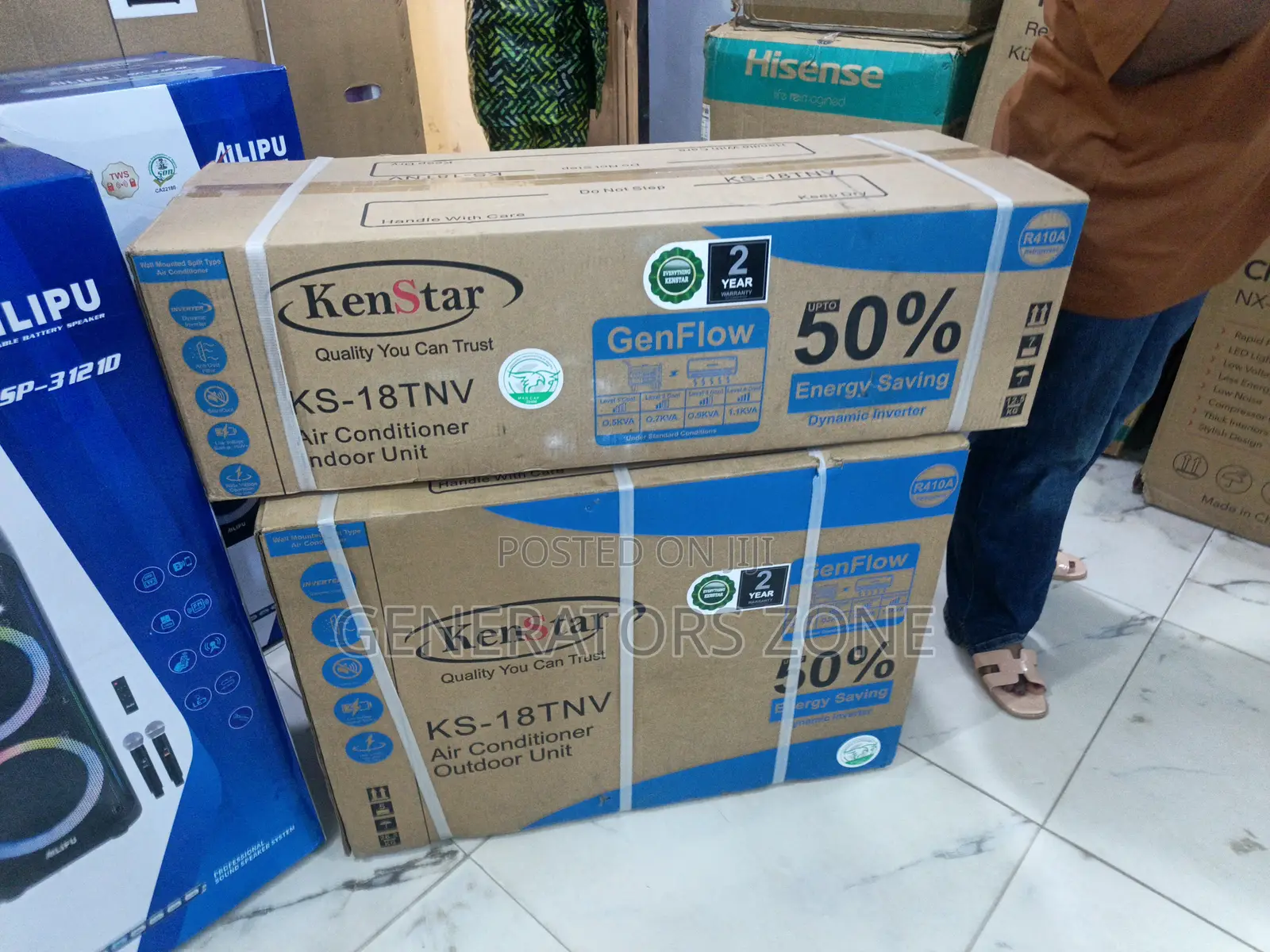 Brand New Kenstar 2hp Inverter Split Air Conditioner