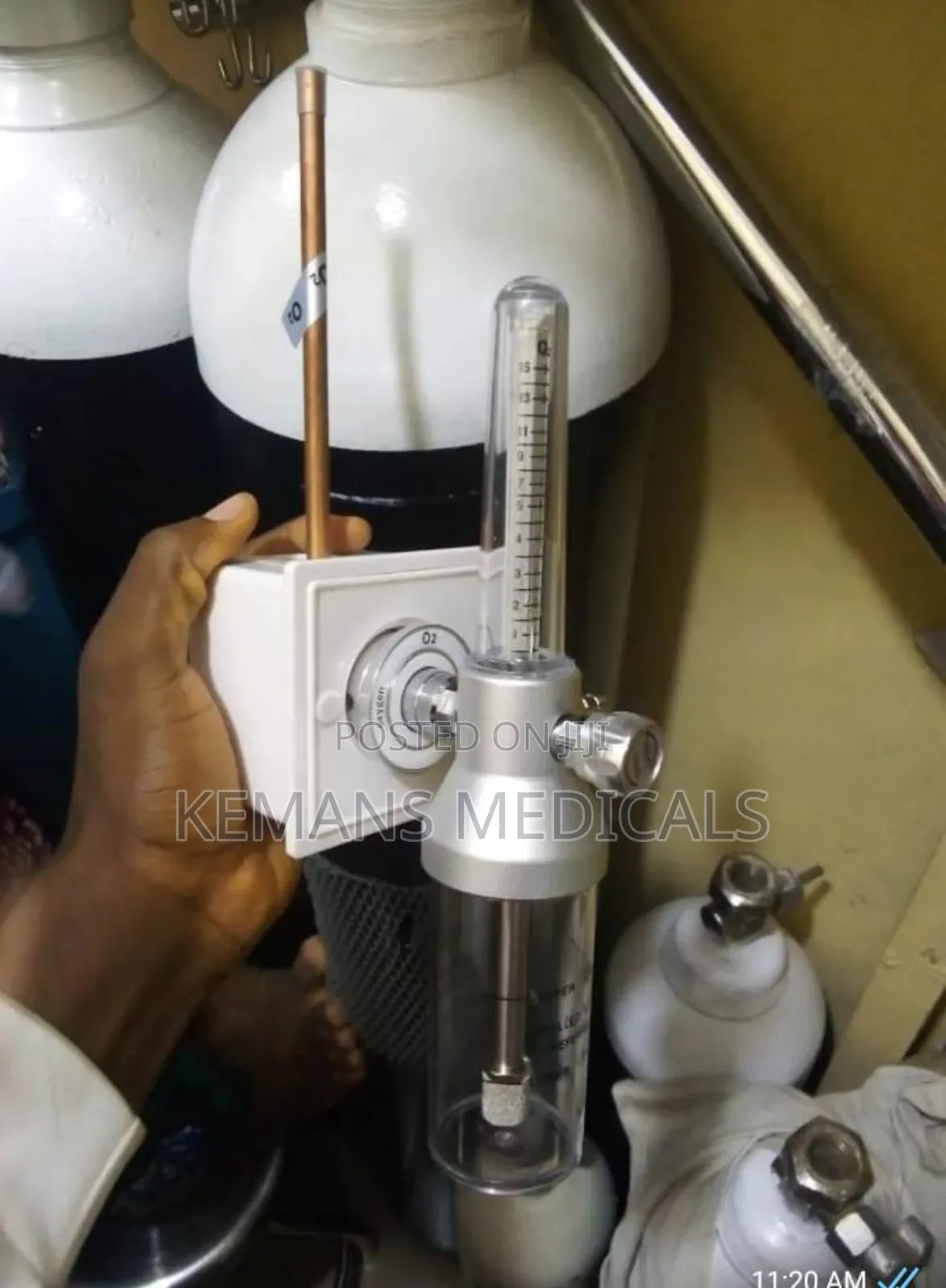 Oxygen Outlet Available