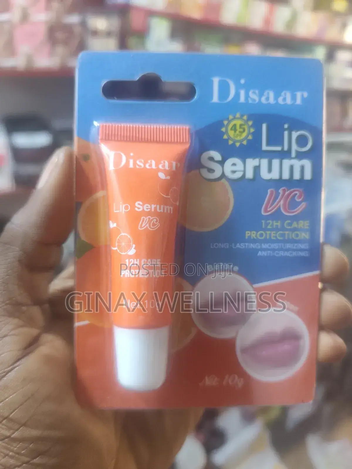 Disaar Spf45 Lip Serum With Vitamin C, Sunflower Seed Oil (10 Grams)