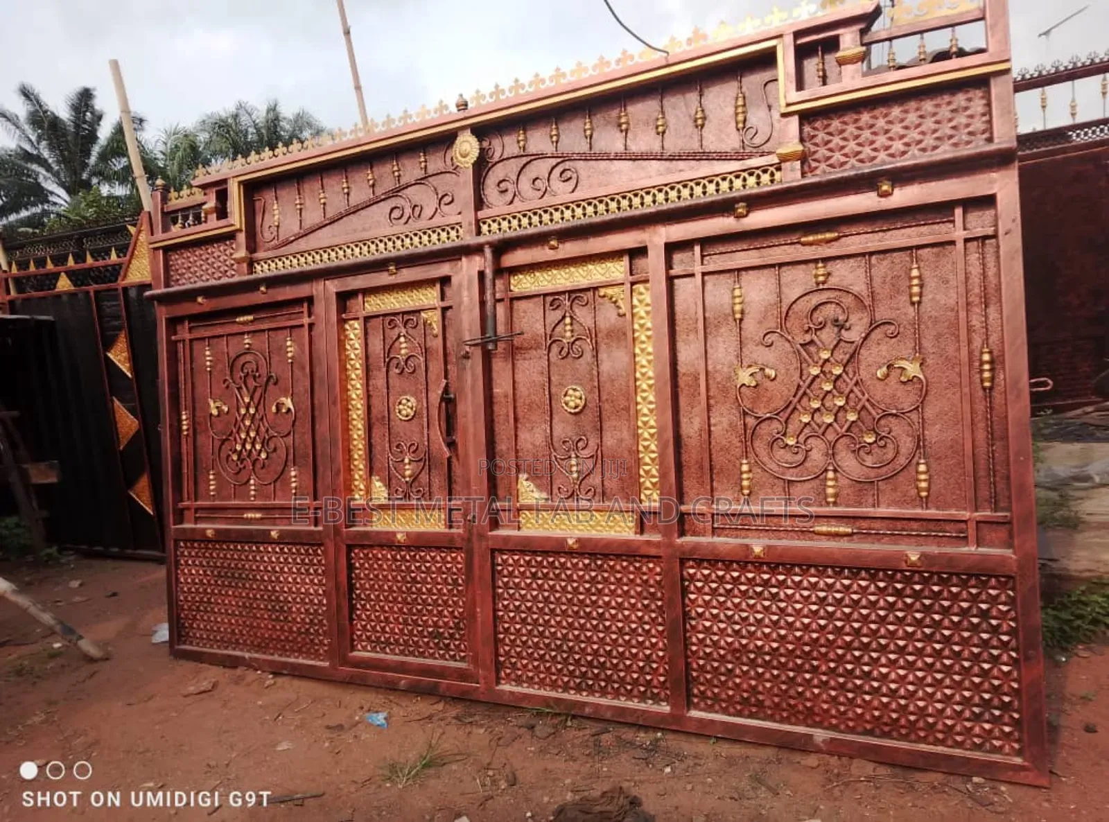 Already-Made Luxury Security Gate – Ready for Installation