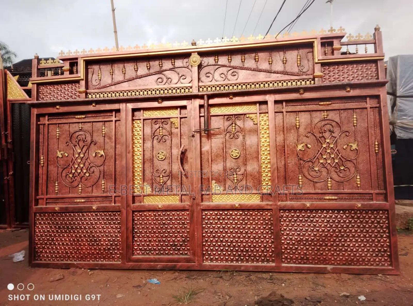 Already-Made Luxury Security Gate – Ready for Installation