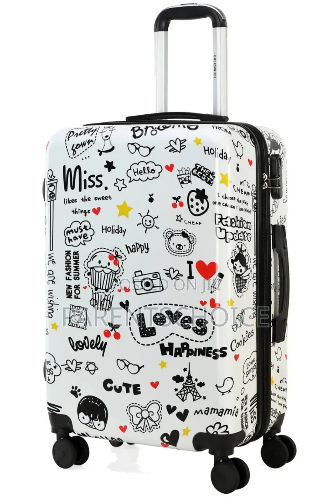 Love Design Travel Box With Kit Bag - 3sets