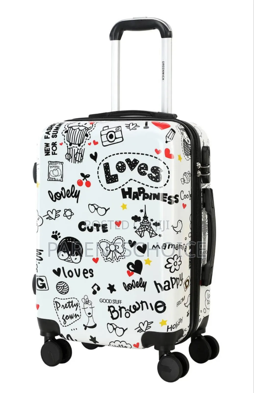Love Design Travel Box With Kit Bag - 3sets