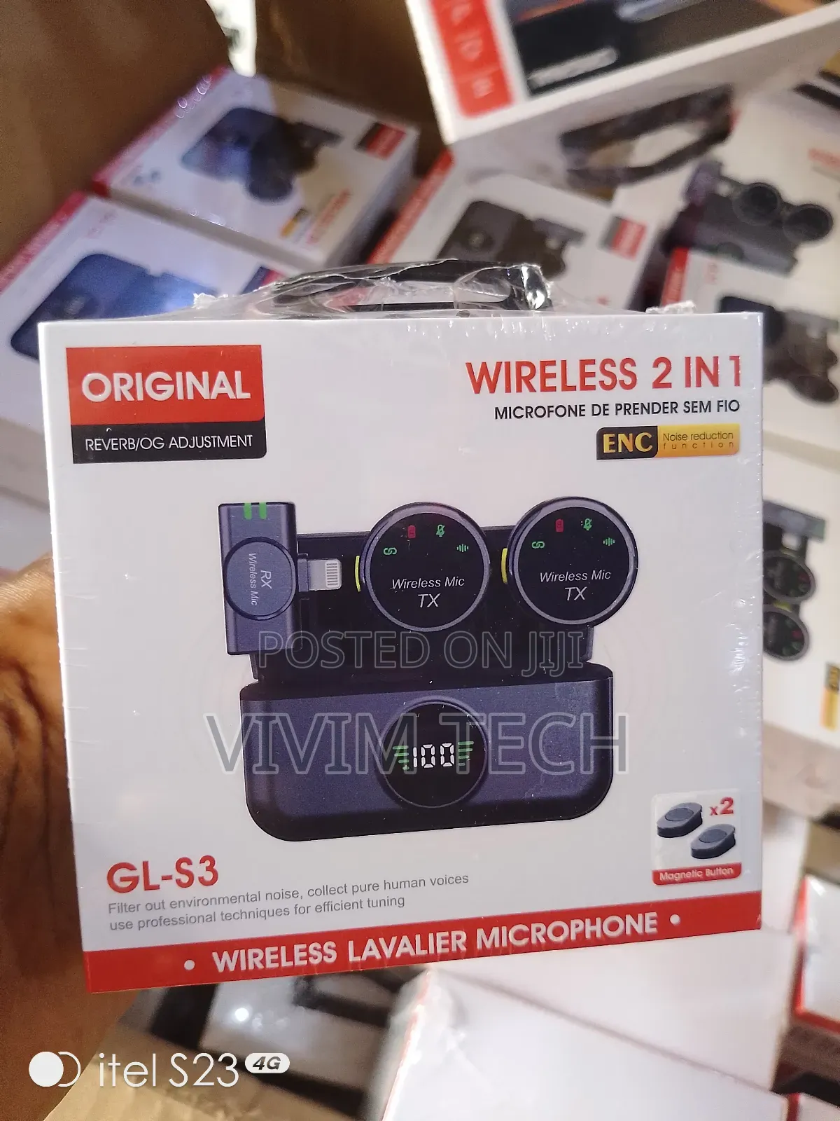 Gl-S3 Wireless Lavaliar Microphone
