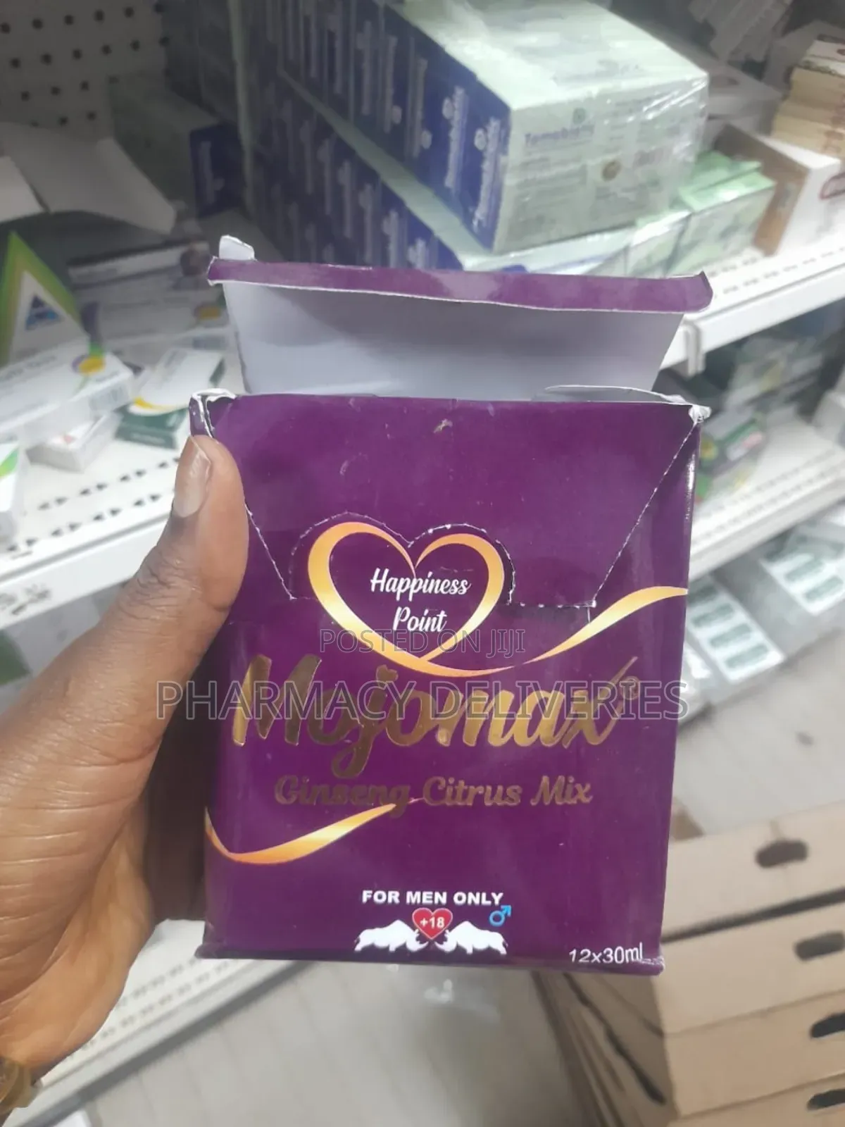 Mojomax Ginseng Citrus Mix – For Men Only