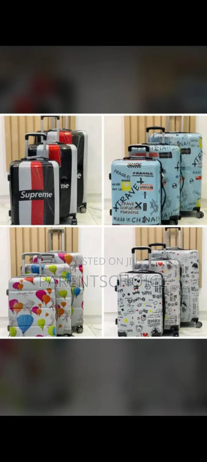 3 PCS Set Luggage Travel Bag
