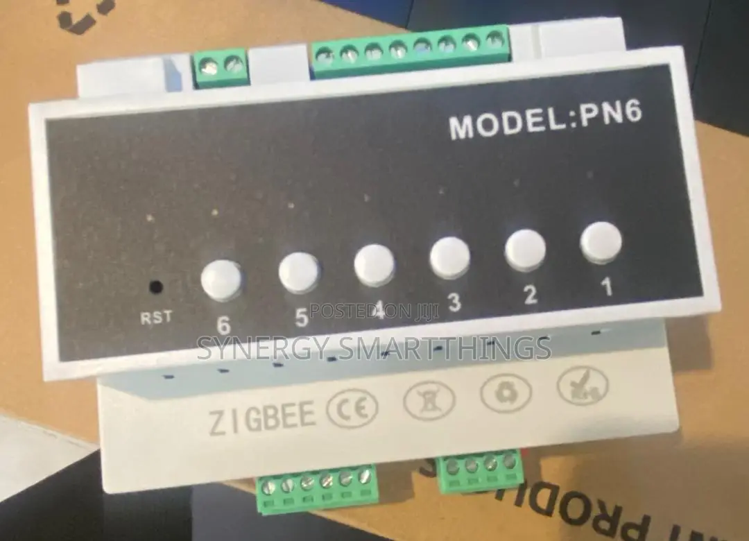 Tuya Zigbee 6ch Relay Smart Switch