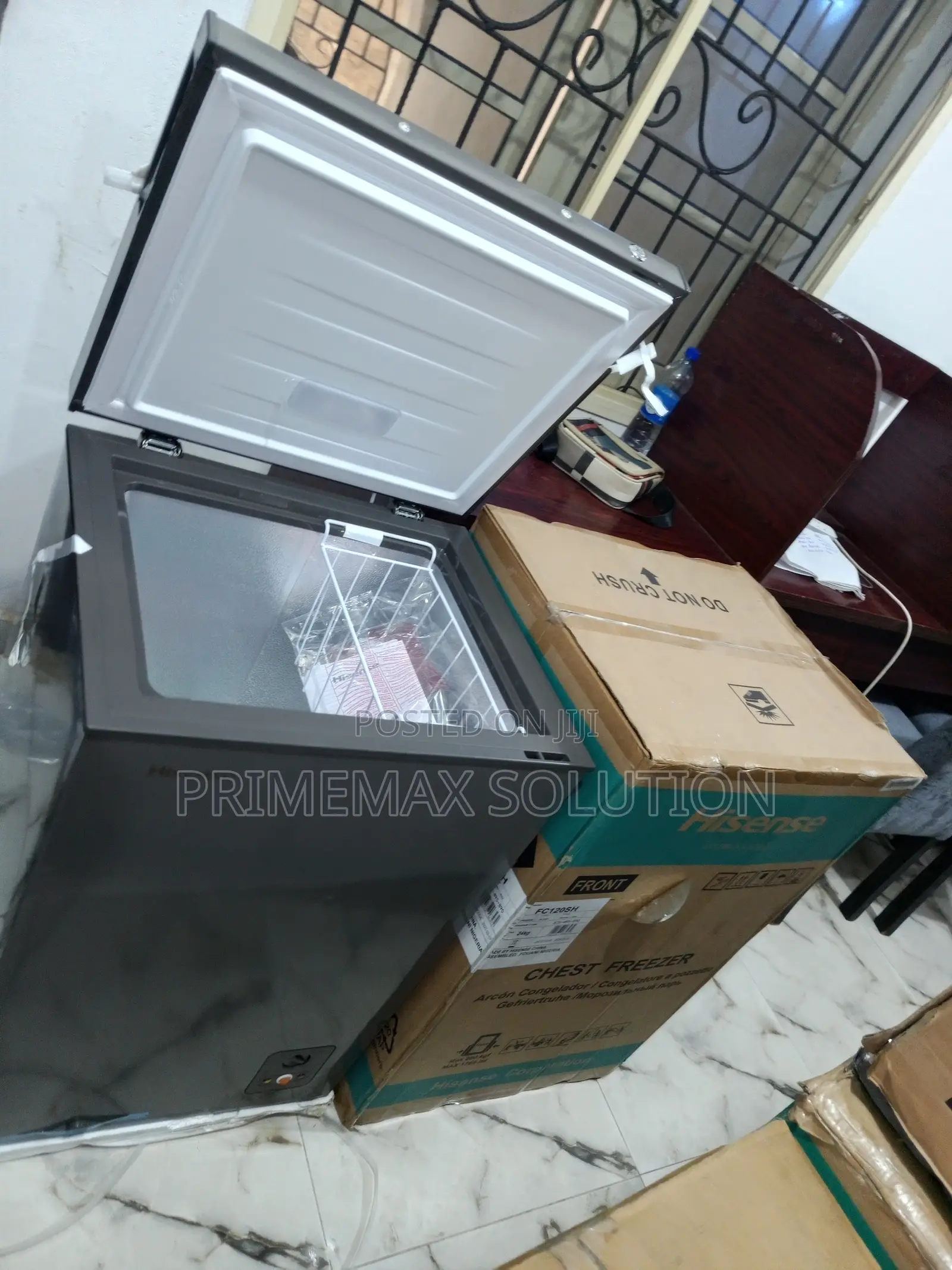 Energy-Efficient Hisense 95l Chest Freezer Fc120sh Silver