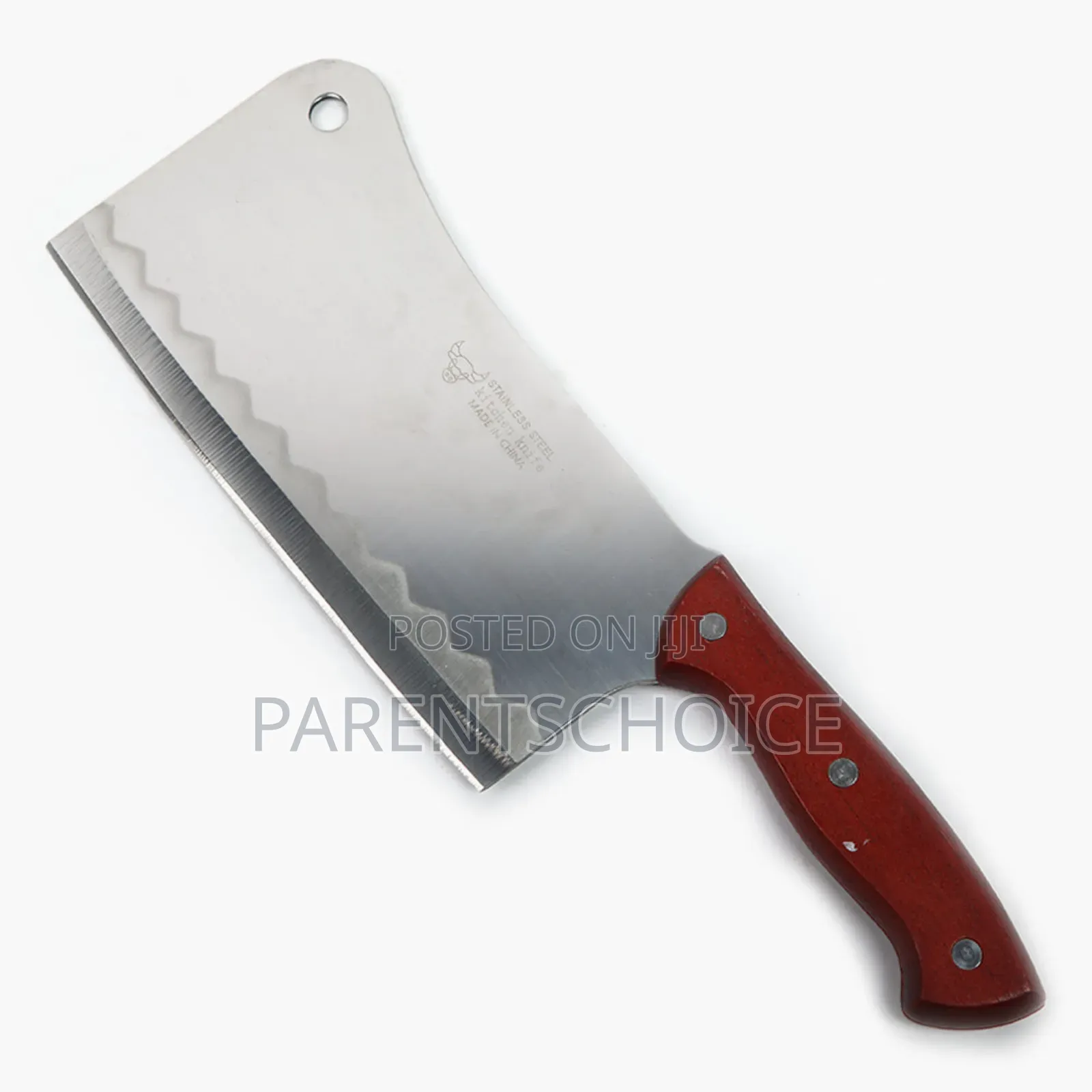 Wooden Handle Butcher Knife