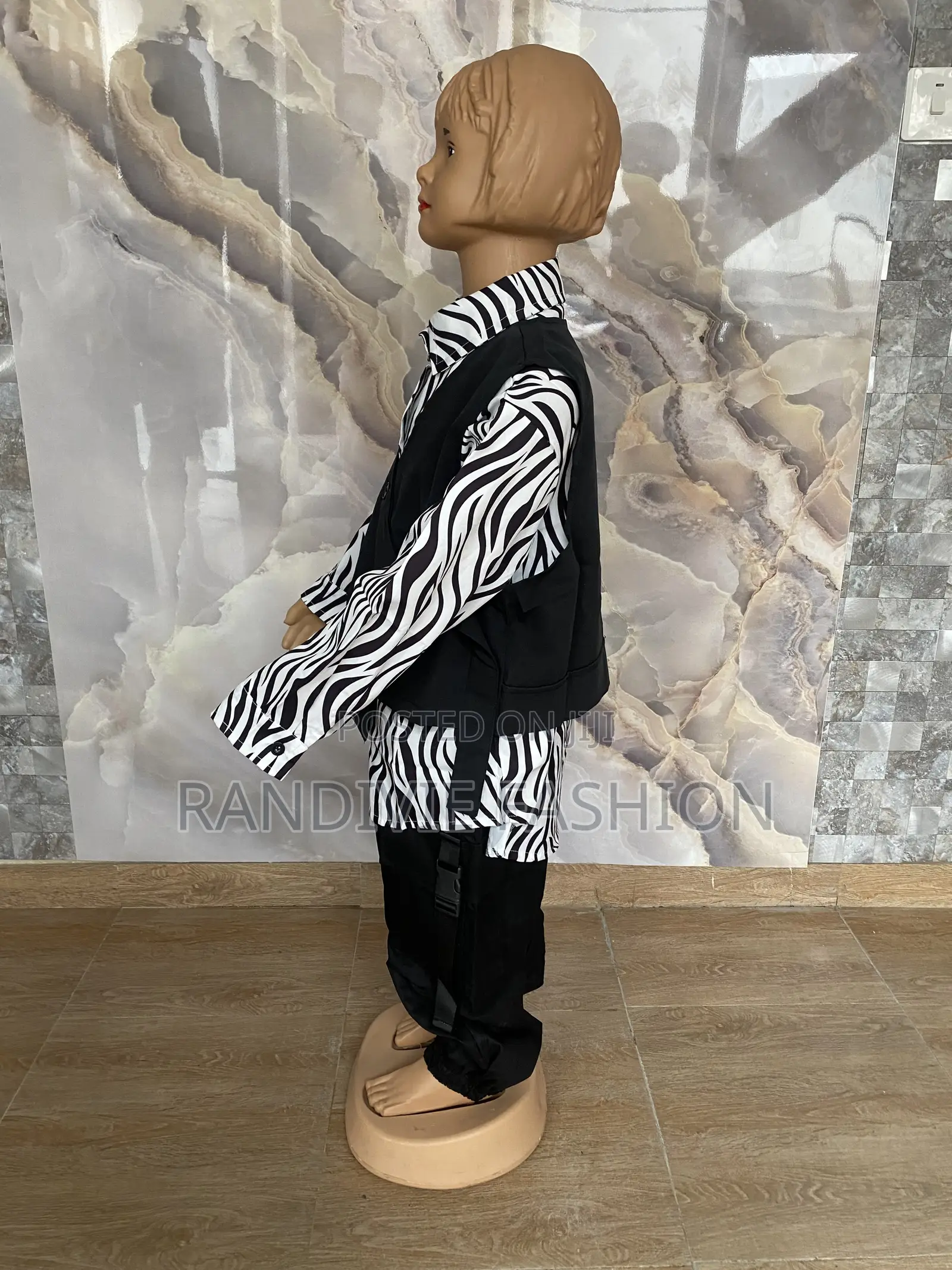 Zebra Kid Set [Black/White]